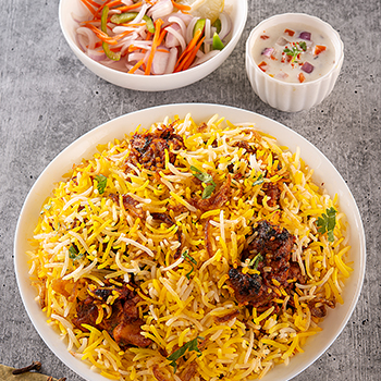 Indian Chicken Meal Combo